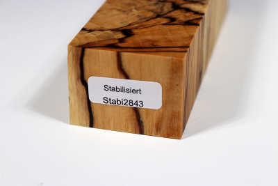 Messergriffblock Hainbuche X-Cut gestockt stabilisiert - Stabi2843