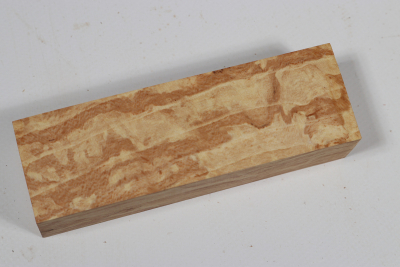 Knife Block Hornbeam spalted - Hainb0184