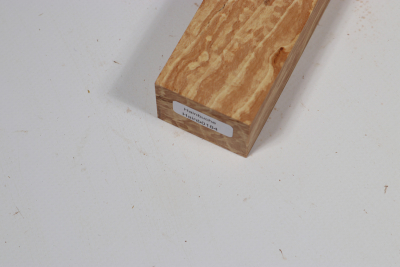 Knife Block Hornbeam spalted - Hainb0184