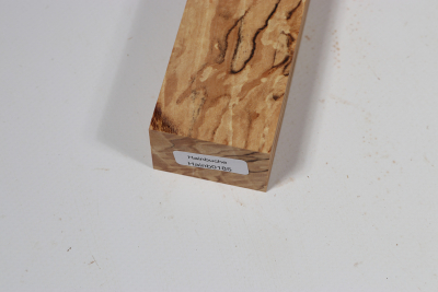 Knife Block Hornbeam spalted - Hainb0185