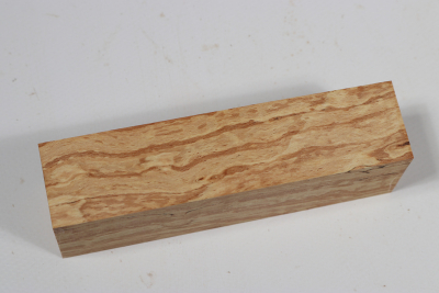 Knife Block Hornbeam spalted - Hainb0188