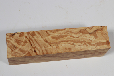 Knife Block Hornbeam spalted - Hainb0195