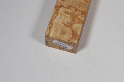 Knife Block Hornbeam spalted - Hainb0196