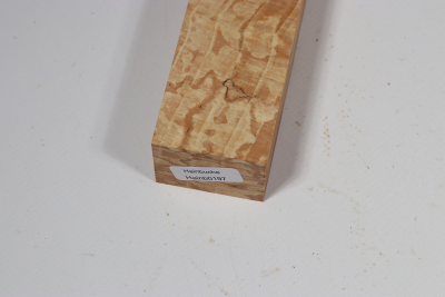 Knife Block Hornbeam spalted - Hainb0197