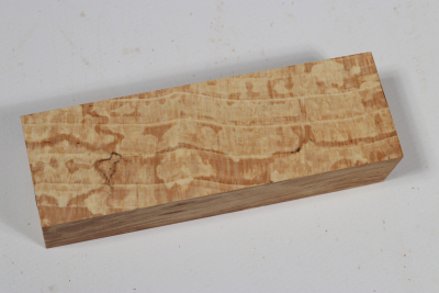 Knife Block Hornbeam spalted - Hainb0197