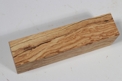 Knife Block Hornbeam spalted - Hainb0200