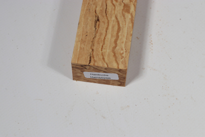 Knife Block Hornbeam spalted - Hainb0200
