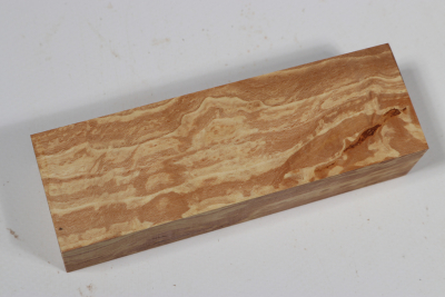 Messergriffblock Hainbuche gestockt - Hainb0201