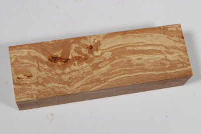 Messergriffblock Hainbuche gestockt - Hainb0201