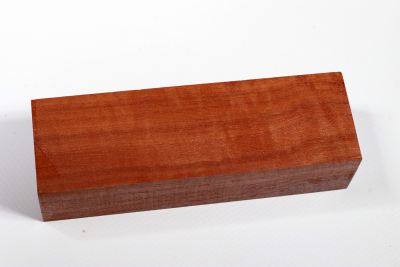 Knife Block Honduran Mahogany / Swietenia curly - Swiet0074