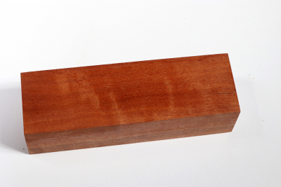 Knife Block Honduran Mahogany / Swietenia curly - Swiet0077