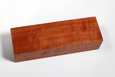 Knife Block Honduran Mahogany / Swietenia curly - Swiet0079