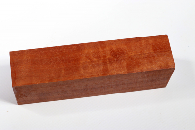 Knife Block Honduran Mahogany / Swietenia curly - Swiet0079