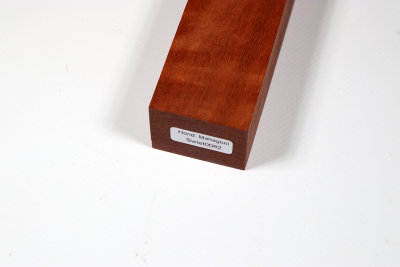 Knife Block Honduran Mahogany / Swietenia curly - Swiet0082