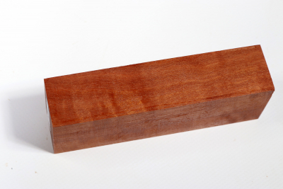 Knife Block Honduran Mahogany / Swietenia curly - Swiet0084