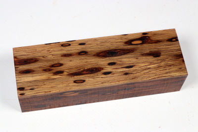 Messergriffblock Honduras Palisander Birdseye - HonPa0191