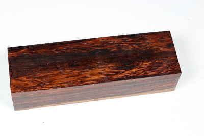 Messergriffblock Honduras Palisander Birdseye - HonPa0193