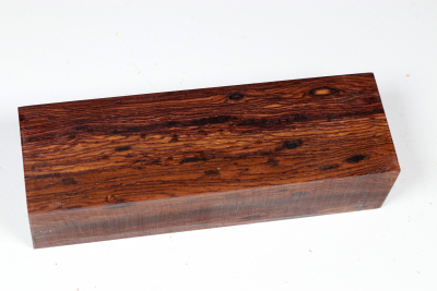 Messergriffblock Honduras Palisander Birdseye - HonPa0195