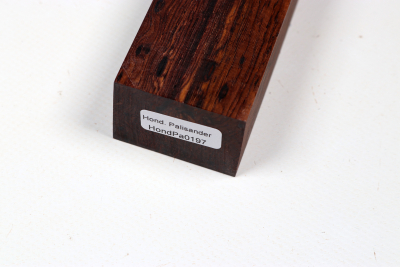 Knife Block Honduran Rosewood Birdseye  - HonPa0197