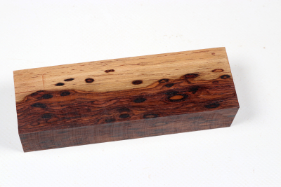 Knife Block Honduran Rosewood Birdseye - HonPa0199 Knife Block Honduran Rosewood Birdseye - HonPa0199