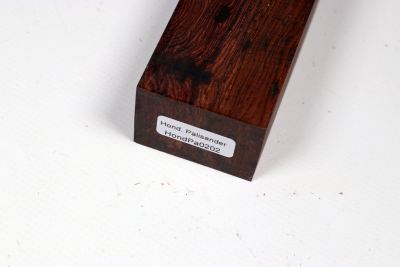 Knife Block Honduran Rosewood Birdseye  - HonPa0202