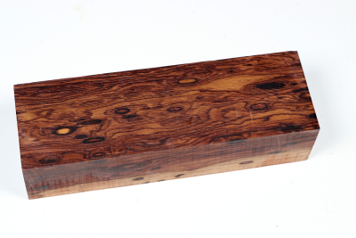 Messergriffblock Honduras Palisander Birdseye - HonPa0203