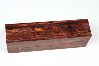 Messergriffblock Honduras Palisander Birdseye - HonPa0203