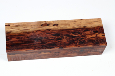 Messergriffblock Honduras Palisander Birdseye - HonPa0203