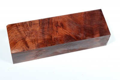 Knife Block Honduran Rosewood Burl - HonPaM0079