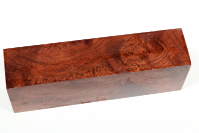 Knife Block Honduran Rosewood Burl - HonPaM0089