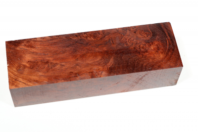 Knife Block Honduran Rosewood Burl - HonPaM0089