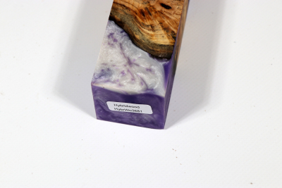 Messergriffblock HybridWood Buckeye Burl stabilisiert - HybrWo3581