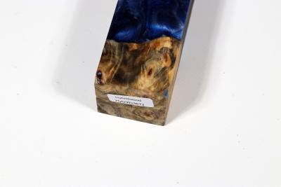 Messergriffblock HybridWood Buckeye Burl stabilisiert - HybrWo3673