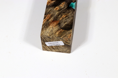 Messergriffblock HybridWood Buckeye Burl stabilisiert - HybrWo3674