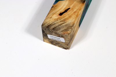 Messergriffblock HybridWood Buckeye Burl stabilisiert - HybrWo3675