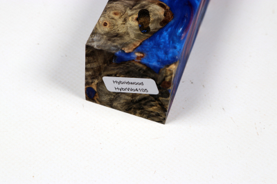 Messergriffblock HybridWood Buckeye Burl stabilisiert - HybrWo4105