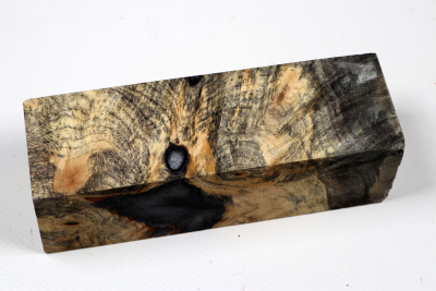 Messergriffblock HybridWood Buckeye Burl stabilisiert - HybrWo4107
