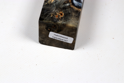 Messergriffblock HybridWood Buckeye Burl stabilisiert - HybrWo4107
