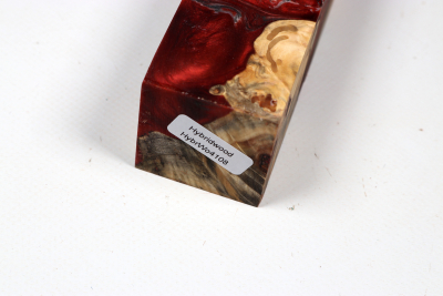 Messergriffblock HybridWood Buckeye Burl stabilisiert - HybrWo4108