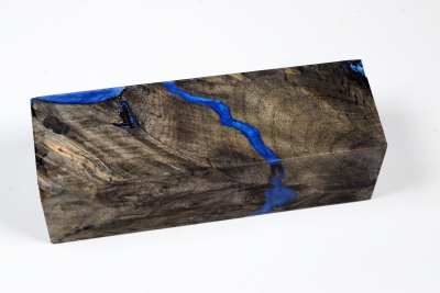 Messergriffblock HybridWood Buckeye Burl stabilisiert - HybrWo4114