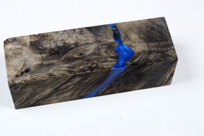 Messergriffblock HybridWood Buckeye Burl stabilisiert - HybrWo4114