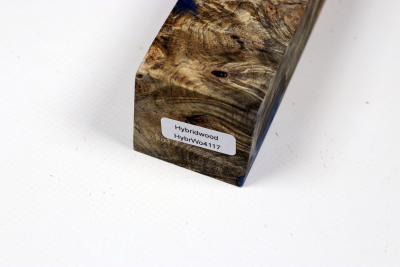 Messergriffblock HybridWood Buckeye Burl stabilisiert - HybrWo4117