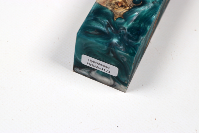 Messergriffblock HybridWood Buckeye Burl stabilisiert - HybrWo4123