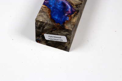 Messergriffblock HybridWood Buckeye Burl stabilisiert - HybrWo4125