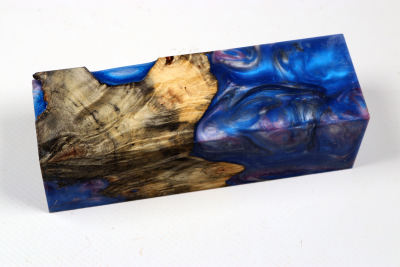 Messergriffblock HybridWood Buckeye Burl stabilisiert - HybrWo4138 Messergriffblock HybridWood Buckeye Burl stabilisiert - HybrWo4138