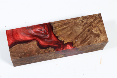 Messergriffblock HybridWood Chechen Maser stabilisiert - HybrWo3770