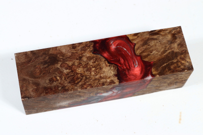 Messergriffblock HybridWood Chechen Maser stabilisiert - HybrWo3770