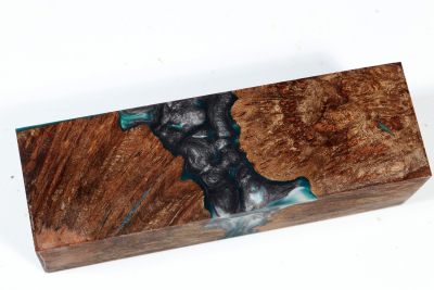 Messergriffblock HybridWood Chechen Maser stabilisiert - HybrWo3779