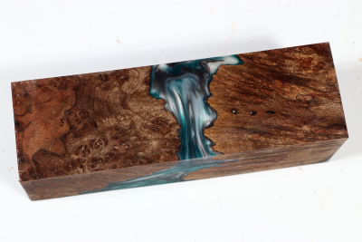 Messergriffblock HybridWood Chechen Maser stabilisiert - HybrWo3779