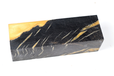 Knife Blank HybridWood Bog Oak - HybrWo4174